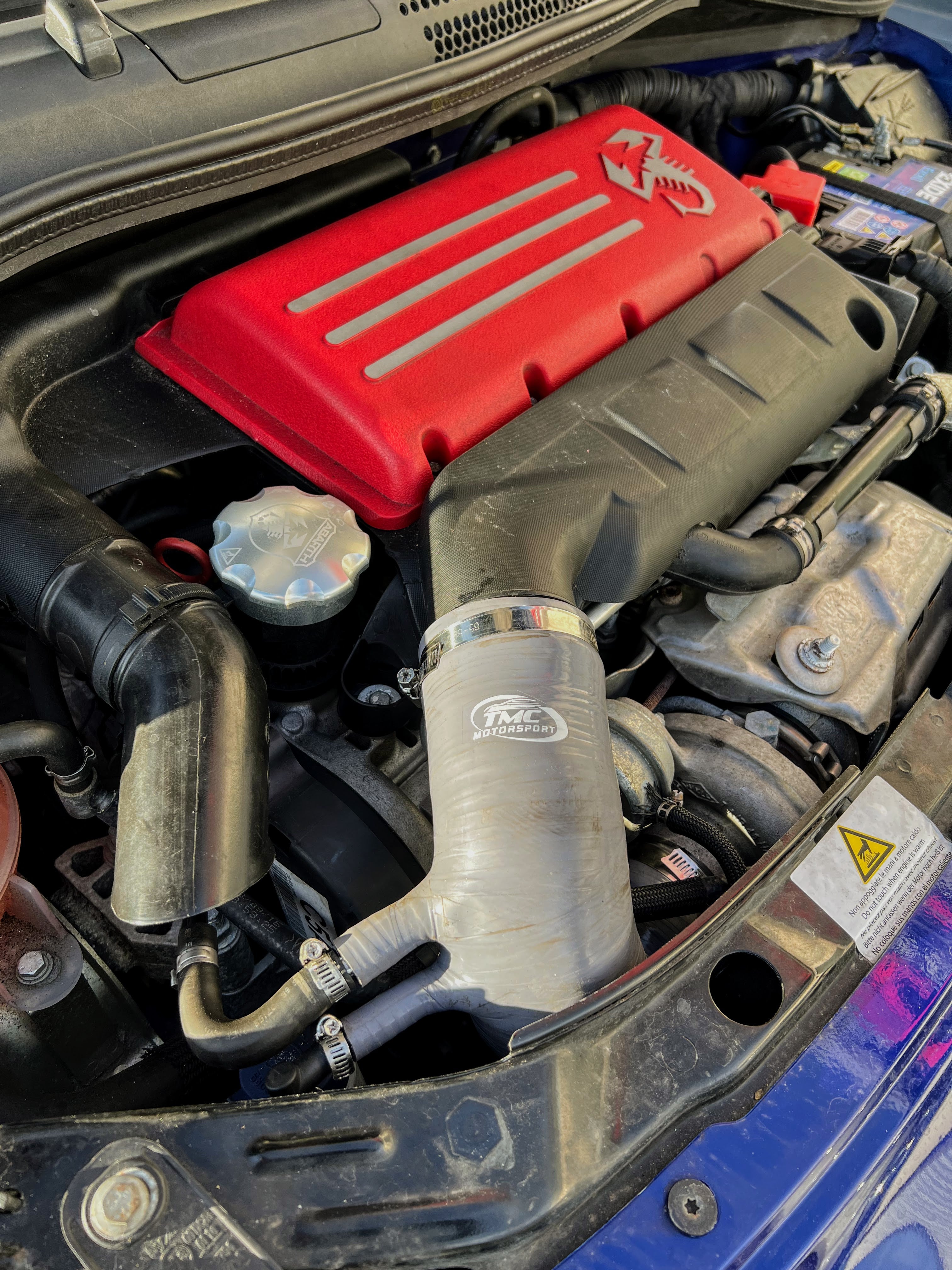 TMC Silicone Intake Hose for Abarth 500 / 595 / 695 T-Jet - IHI/TD04 Turbo - Abarth Tuning