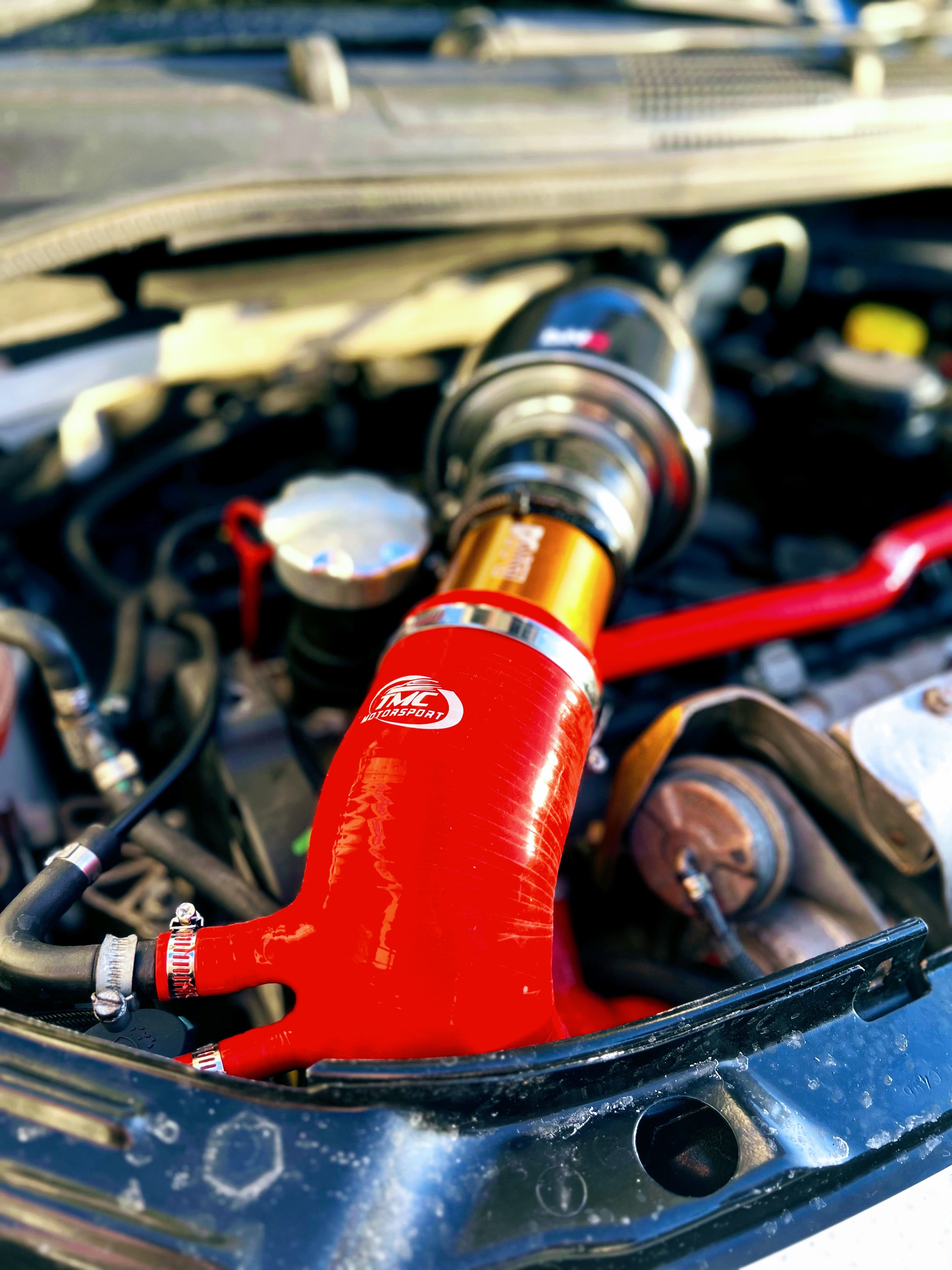 TMC Silicone Intake Hose for Abarth 500 / 595 / 695 T-Jet - IHI/TD04 Turbo - Abarth Tuning