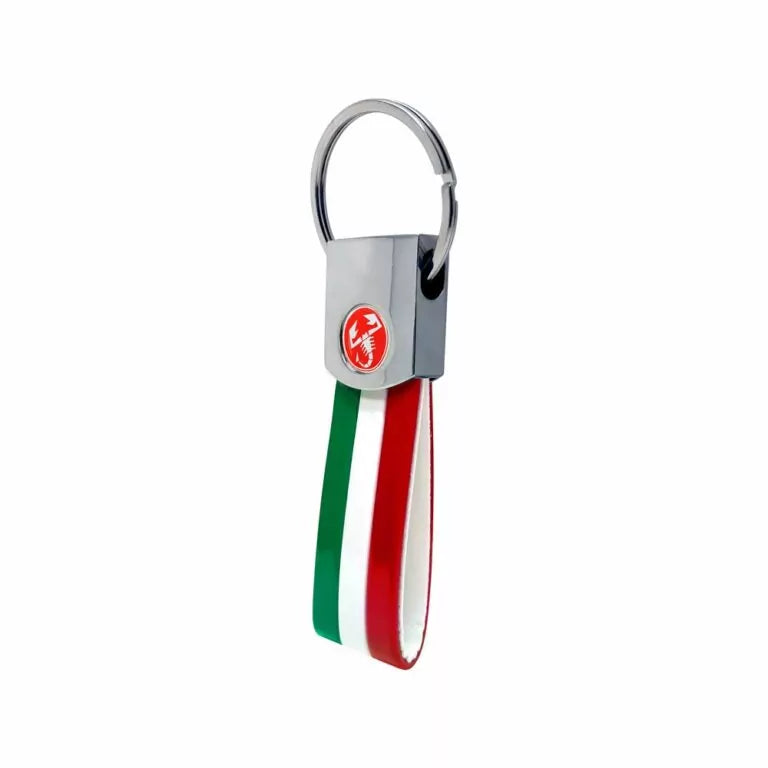 Abarth Band Keyring - Tricolore - Various Options - Abarth Tuning