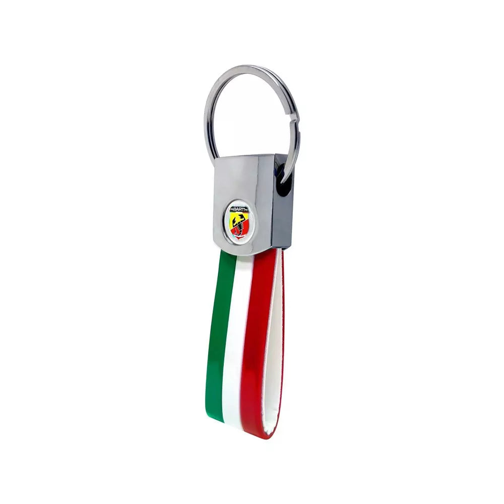 Abarth Band Keyring - Tricolore - Various Options - Abarth Tuning