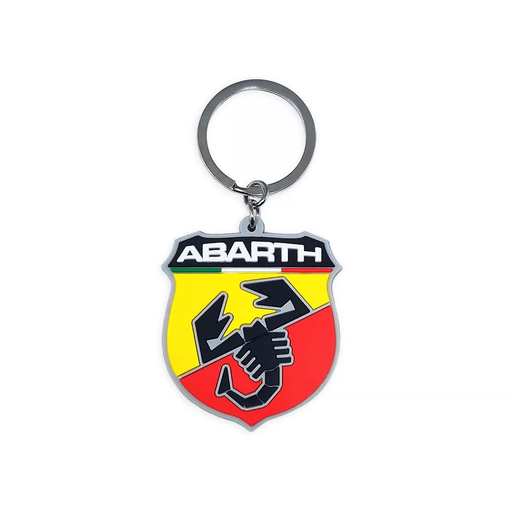 Abarth Soft Touch Shield Keyring - Abarth Tuning