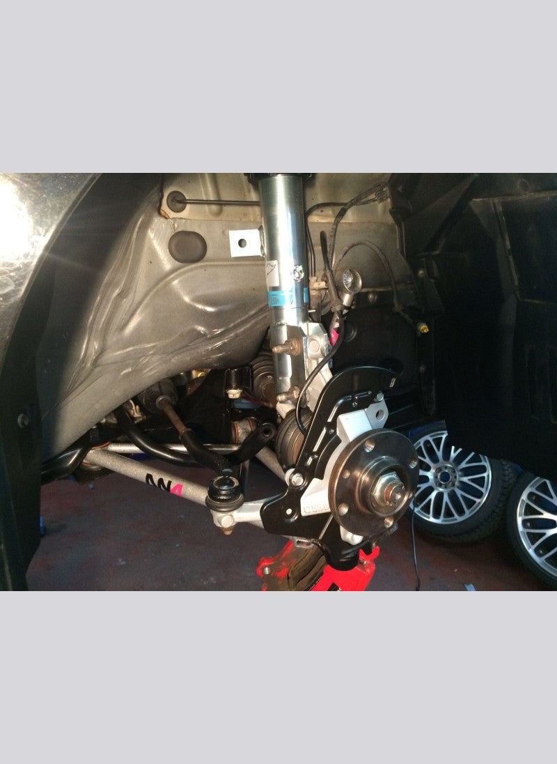 Abarth 500 USA Front Suspension Arm Kit USA - DNA RACING - Abarth Tuning