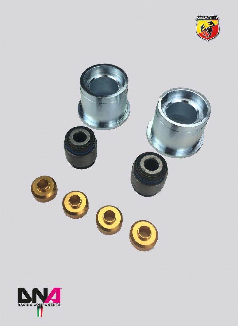 Abarth 500 USA Rear Axle Uniball Kit - DNA RACING - Abarth Tuning