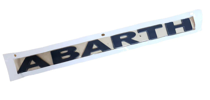 Genuine 'Abarth' Badge, Front - 500e Abarth - Abarth Tuning