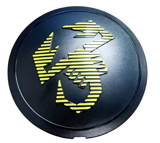 Genuine Abarth Alloy Wheel Centre Cap - 500e Abarth - Abarth Tuning