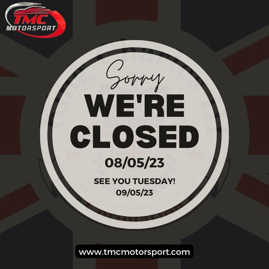 Public Holiday Closure - 08/05/23