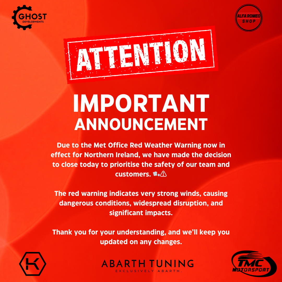 🚨 TMC Motorsport Closed 24/01/25 - Due to Red Weather Warning 🚨 ...
