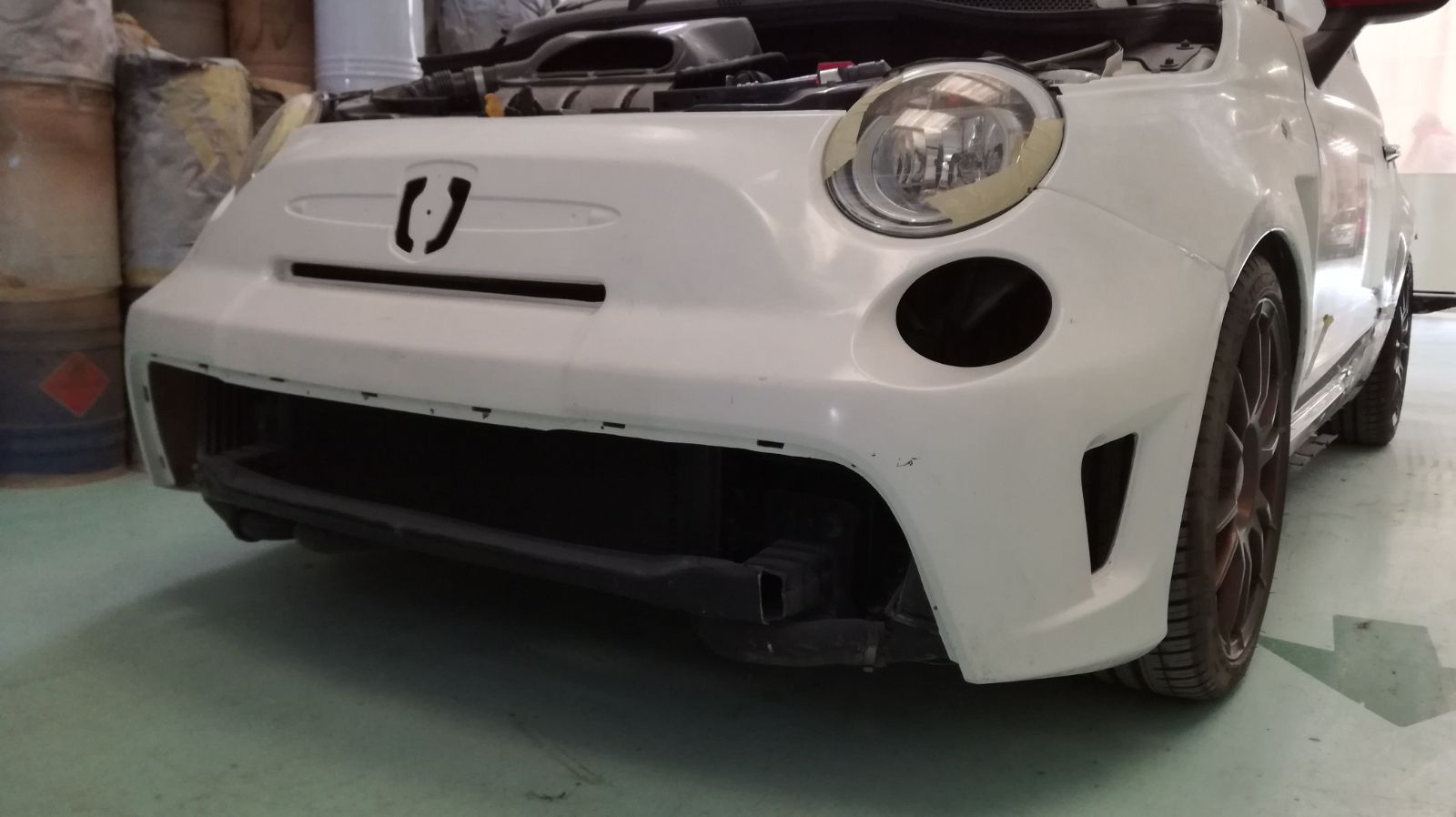 Abarth 500 / 595 / 695 Biposto Style REPLICA Bodykit - Cadamuro - Abarth Tuning