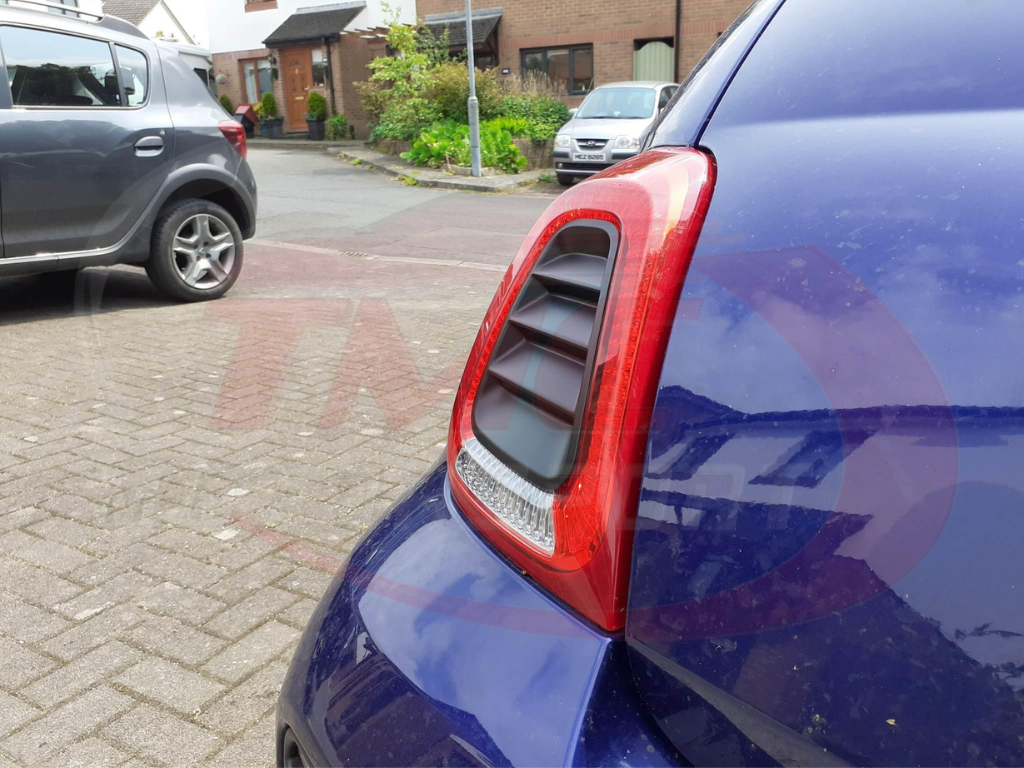 Abarth 595 Series 4 Rear Vent Style Light Inserts - Various Options - Abarth Tuning