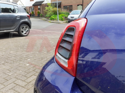 Abarth 595 Series 4 Rear Vent Style Light Inserts - Various Options - Abarth Tuning