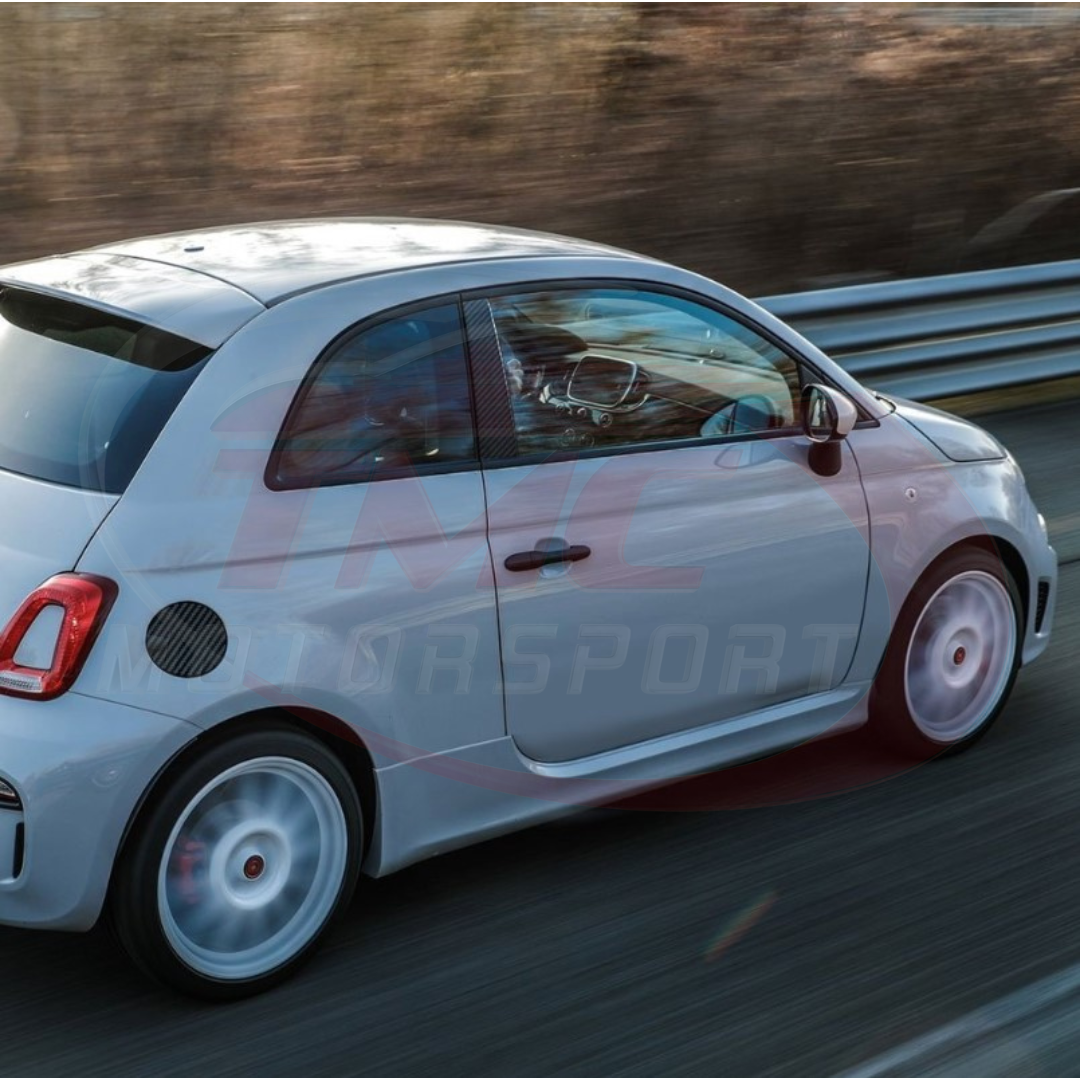 Abarth 500 / 595 / 695 Carbon Fibre Look Fuel Cap Sticker - Abarth Tuning