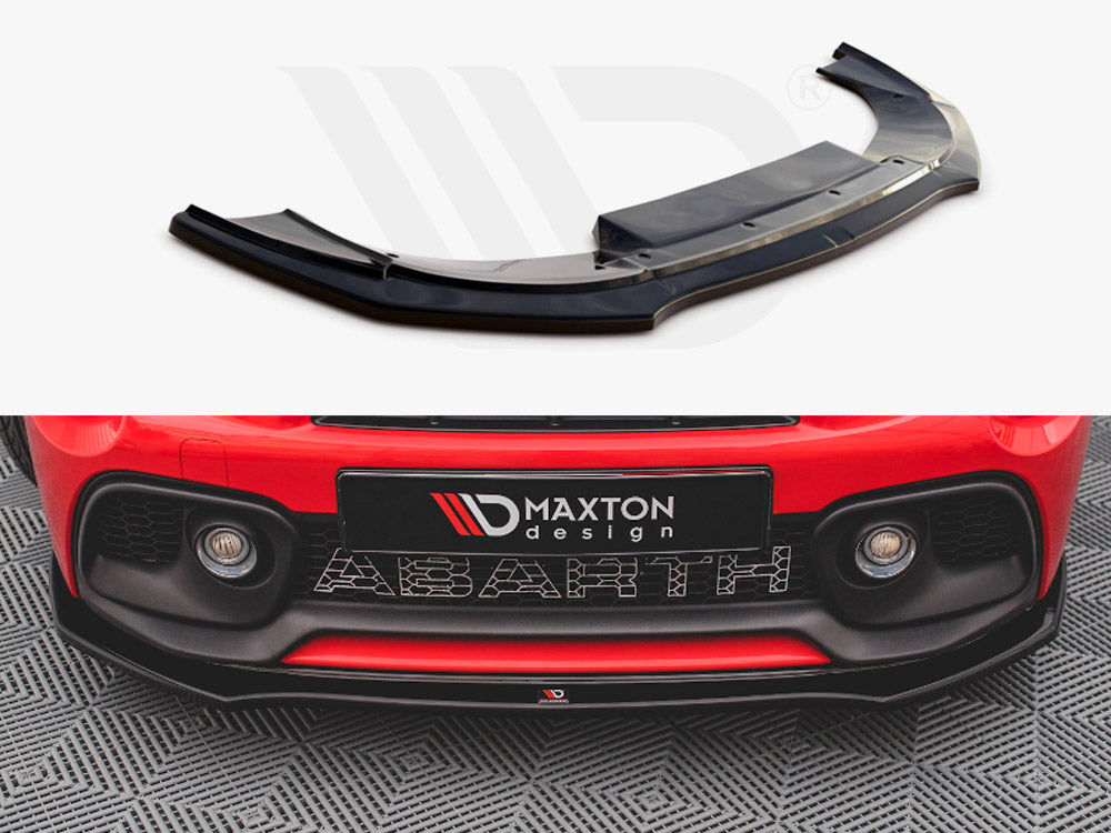 MAXTON DESIGN FRONT SPLITTER FIAT 500 ABARTH MK1 FACELIFT (2016-2024) - TMC Motorsport