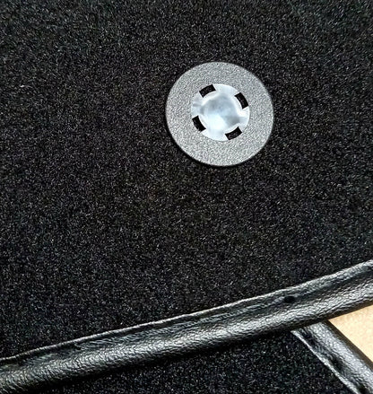 Genuine Abarth Carpet Mat Set - 500 Abarth - Manual Transmission Right Hand Drive Vehicles - Abarth Tuning