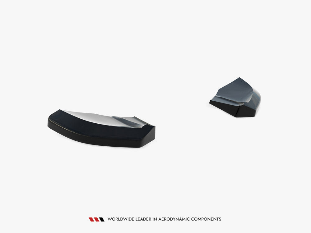 MAXTON DESIGN REAR SIDE SPLITTERS V.2 FIAT 500 ABARTH MK1 (2008-2016)