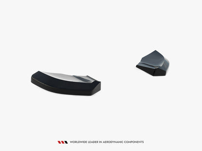 MAXTON DESIGN REAR SIDE SPLITTERS V.2 FIAT 500 ABARTH MK1 (2008-2016)