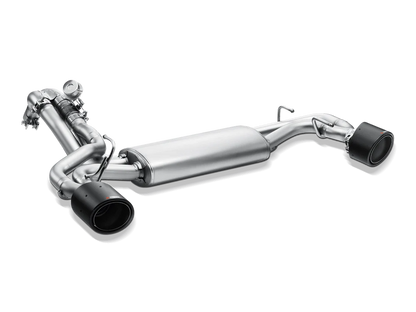 Akrapovič Exhaust for 500 / 595 / 695 Including Exhaust Tips with Valve & Sound Kit - Abarth Tuning