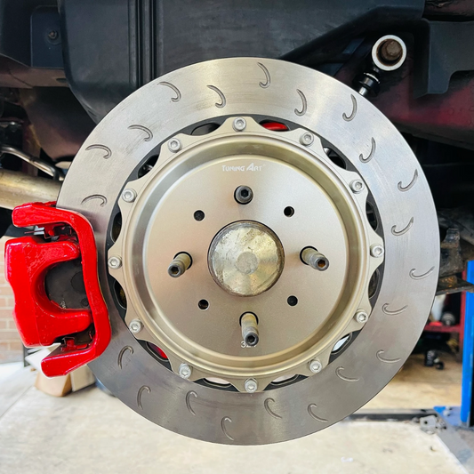 Abarth 500 / 595 / 695 324mm Abarth Big Rear Brake Disc Kit for OE Calipers - Various Options - Abarth Tuning
