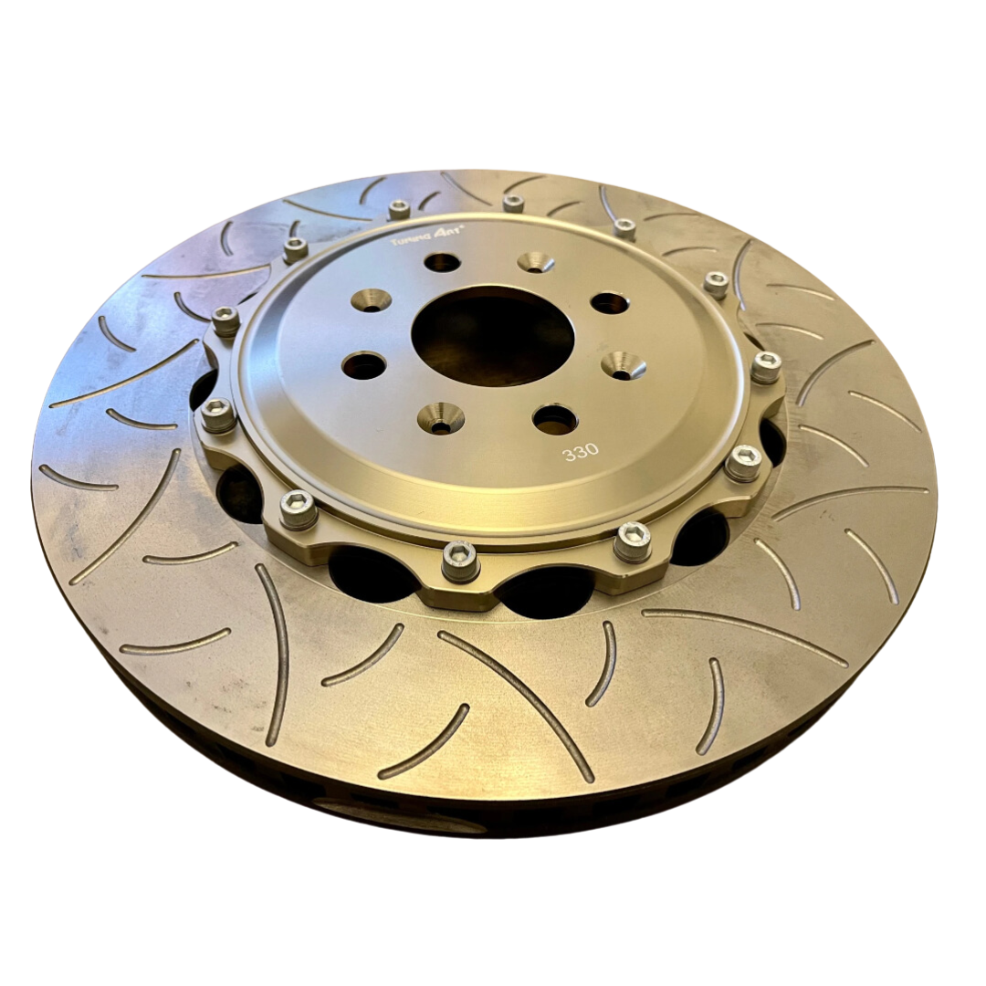 Abarth 500 / 595 / 695 & Abarth Punto 330mm Abarth Big Brake Disc Kit for Brembo 4 Piston Calipers - Various Options - Abarth Tuning