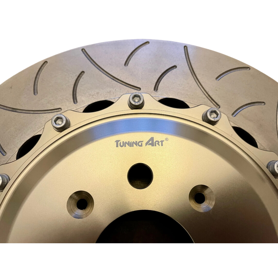 Abarth 500 / 595 / 695 & Abarth Punto 330mm Abarth Big Brake Disc Kit for Brembo 4 Piston Calipers - Various Options - Abarth Tuning