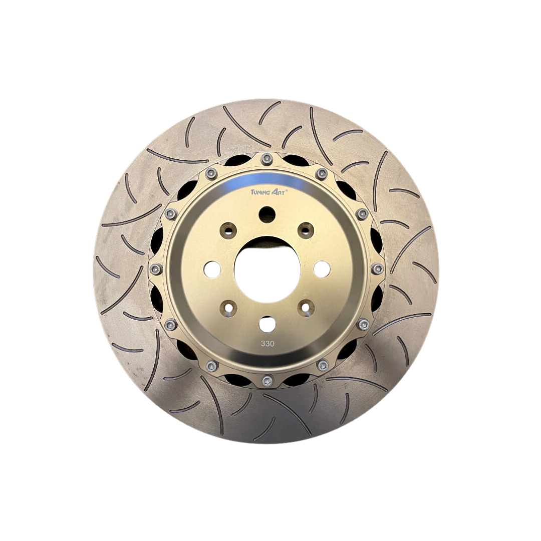 Abarth 500 / 595 / 695 & Abarth Punto 330mm Abarth Big Brake Disc Kit for Brembo 4 Piston Calipers - Various Options - Abarth Tuning