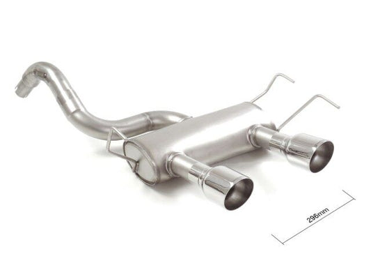Ragazzon Top Line Rear Silencer - Abarth 500/595/695 1.4 Tjet 2012 -> (50.0882.61) - Abarth Tuning