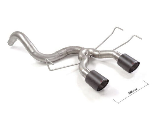 Ragazzon Stainless steel rear tube group N ABARTH Abarth 1.4TJET all versions 07/2008 -2023 (50.0907.74) - Abarth Tuning