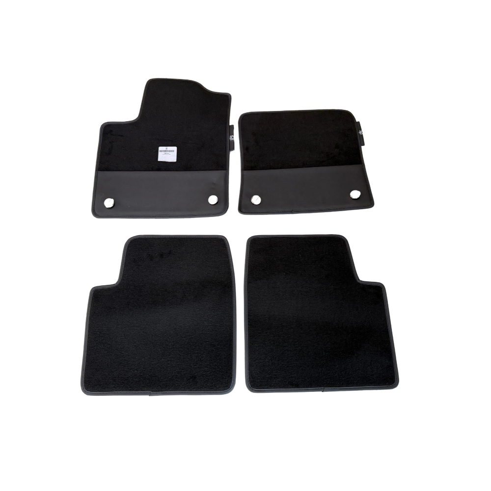 Genuine Abarth Carpet Mat Set - 500 Abarth 595 - Left Hand Drive MTA Vehicles - Abarth Tuning