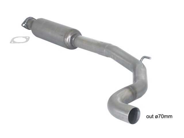 Ragazzon Centre Silencer ABARTH Grande Punto Abarth 1.4 TJET kit esseesse (132kW) ¸70mm 10/2007>> (57.0085.00) - Abarth Tuning