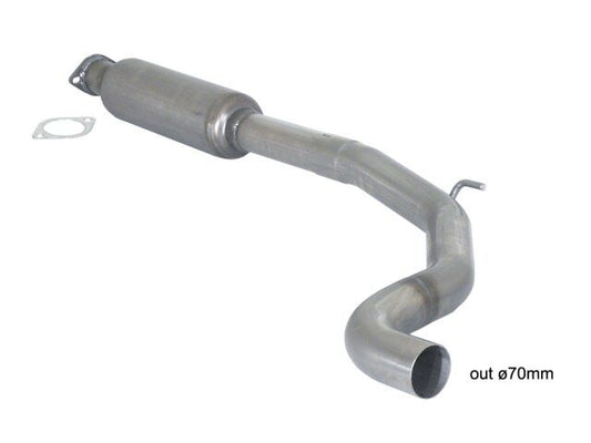 Ragazzon Centre Silencer ABARTH Grande Punto Abarth 1.4 TJET kit esseesse (132kW) ¸70mm 10/2007>> (57.0085.00) - Abarth Tuning