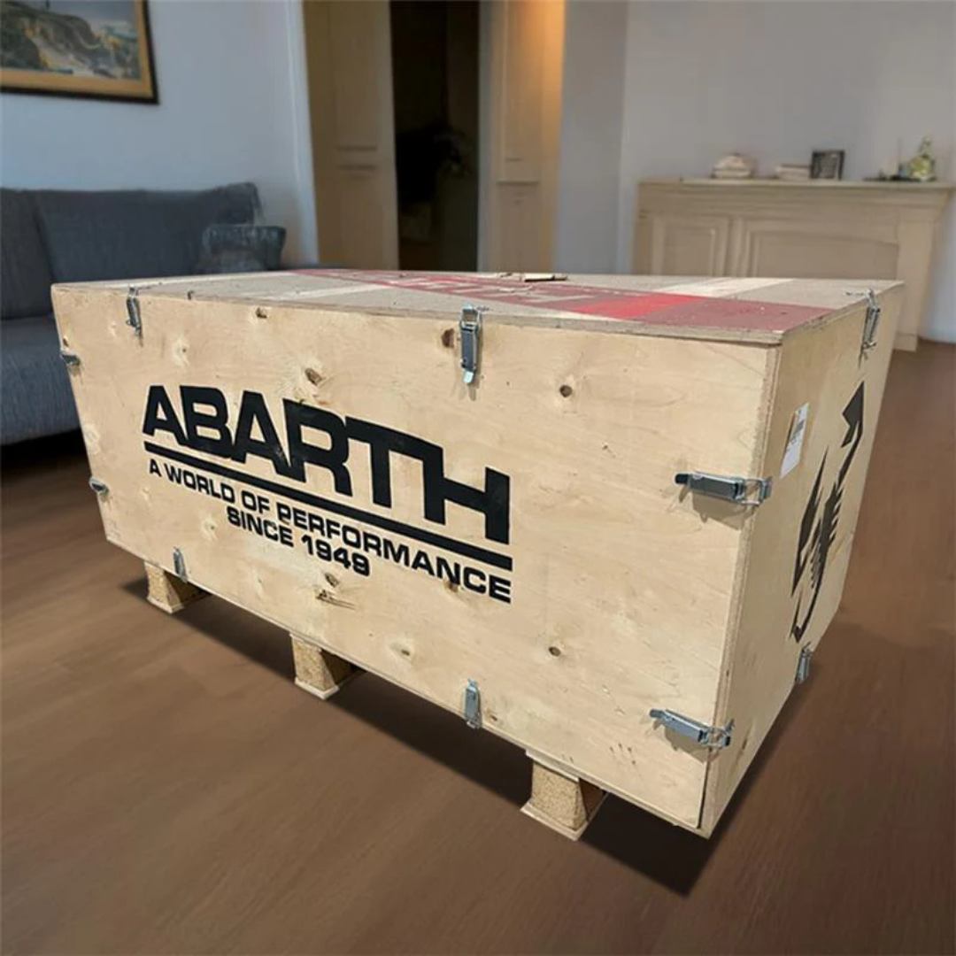 Genuine Abarth Wooden Crate