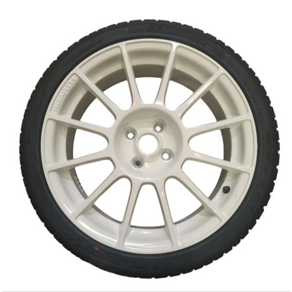 Genuine Abarth 17" Ivory Alloy Wheel & Tyre Kit - 500 Abarth