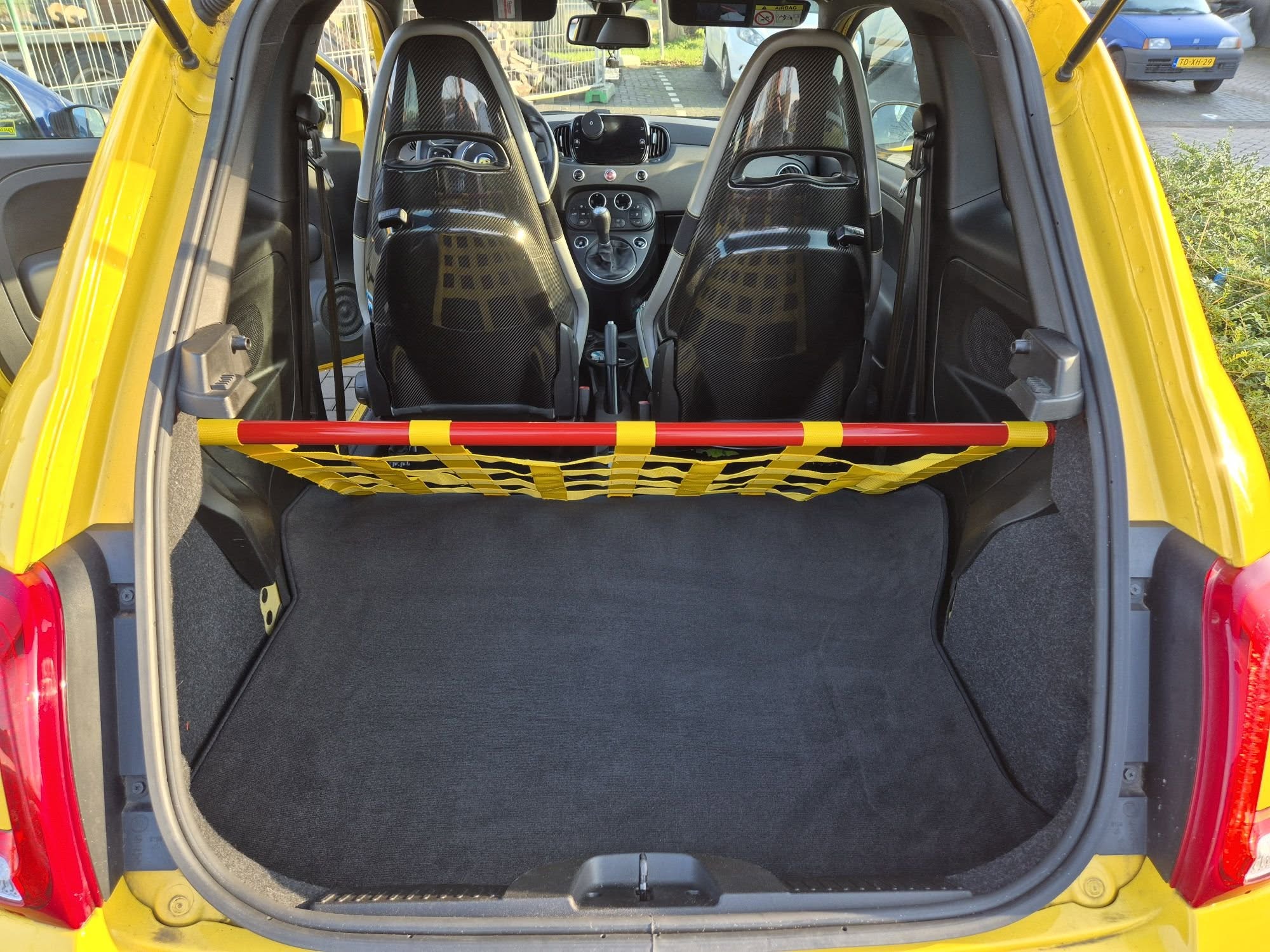 Abarth 500 / 595 / 695 Rear Seat Delete / Boot Carpet – TMC Motorsport - Abarth Tuning