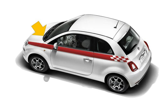 Genuine Abarth Scuttle Inspection Cover - 500 Abarth (Left Hand Drive)