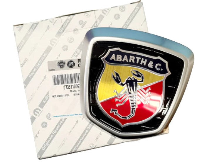 Genuine Abarth Badge, Tailgate - 500 Abarth 70th Aniversary - Abarth Tuning