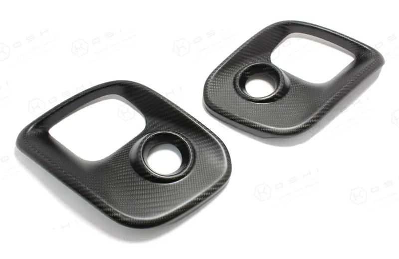 Cubierta de faros antiniebla Abarth 595 - Fibra de carbono