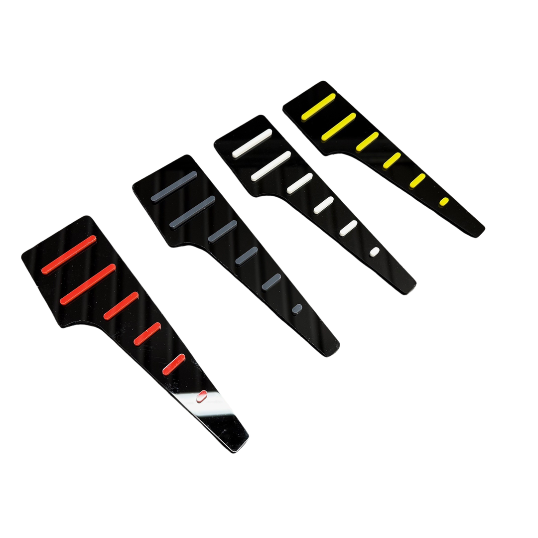 TMC Motorsport von Paintmodz Dead Pedal für Abarth 500/595/695