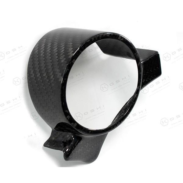 Abarth 500 / 595 / 695 Boost Gauge Cover Car - Carbon Fibre - Carbon Fibre - Abarth Tuning