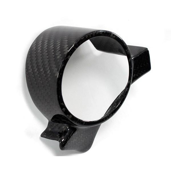 Abarth 500 / 595 / 695 Boost Gauge Cover Car - Carbon Fibre - Carbon Fibre - Abarth Tuning