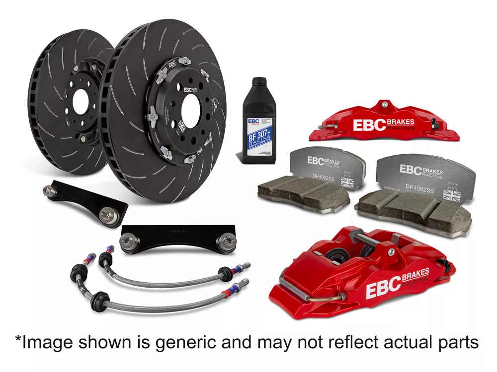 Abarth 500 / 595 / 695 EBC Brakes Balanced Front Big Brake Kit - Various Options - Abarth Tuning