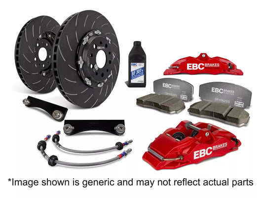 Abarth 500 / 595 / 695 EBC Brakes Balanced Front Big Brake Kit - Various Options - Abarth Tuning