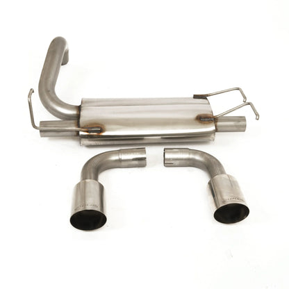 Piper Exhausts Axle Back mit Schalldämpfer für Abarth 500/595/695