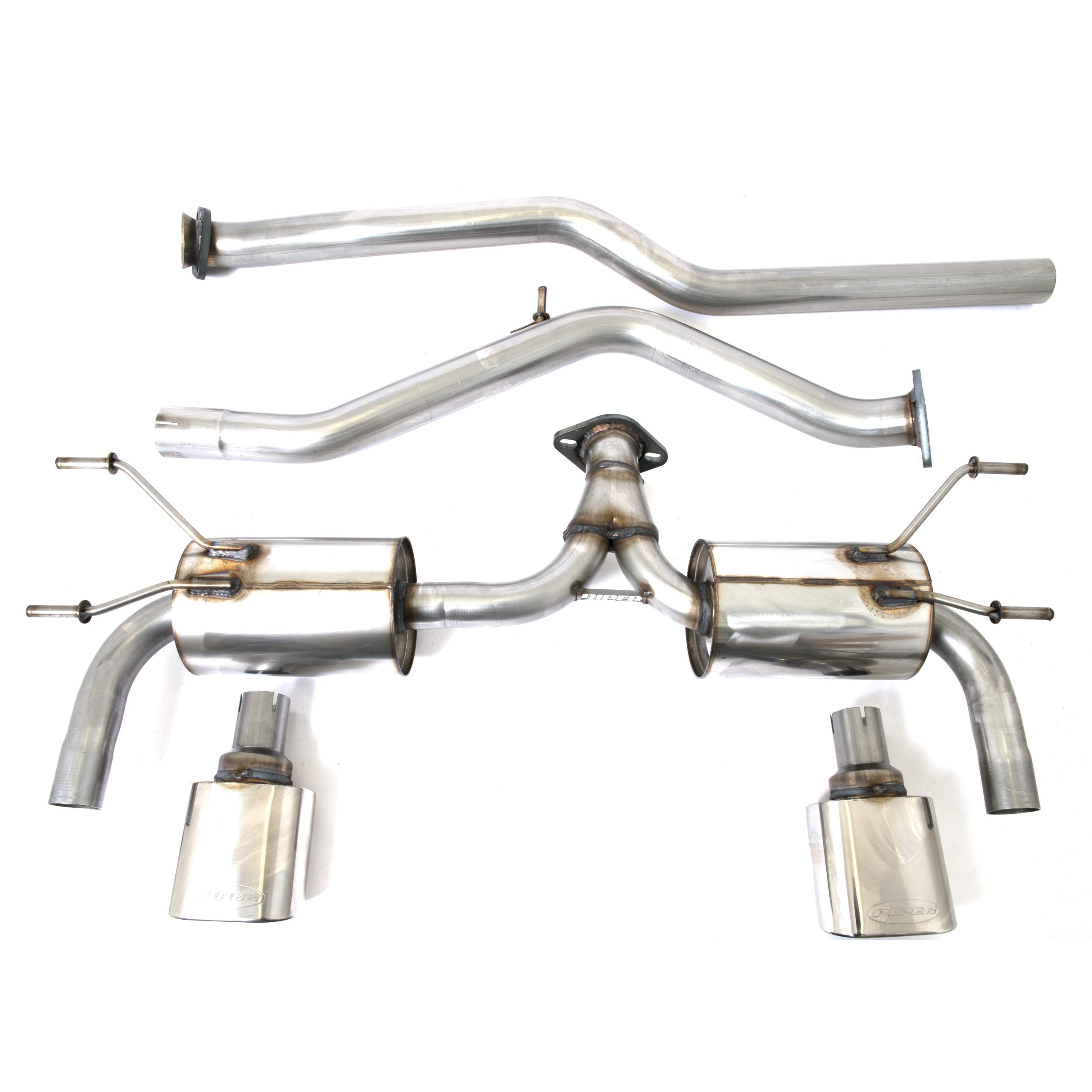 Piper Exhausts Fiat/Abarth 124 Spider 1.4L Multi-Air - 2 Silencer System - TMC Motorsport