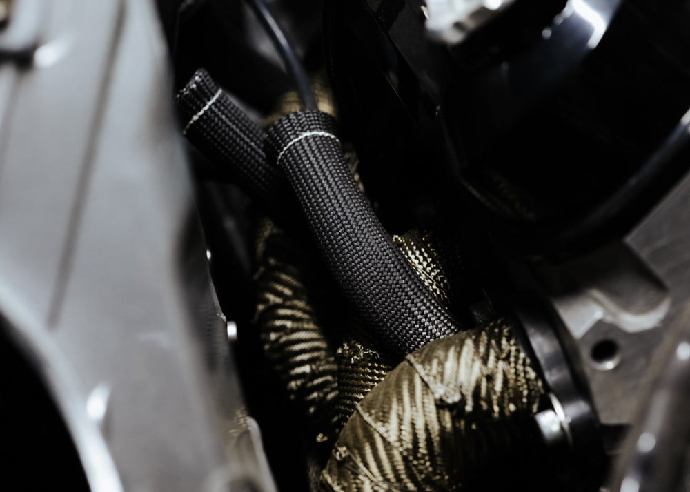 Funk Motorsport Spark Plug Boot and HT Lead Heat Protection - Abarth Tuning