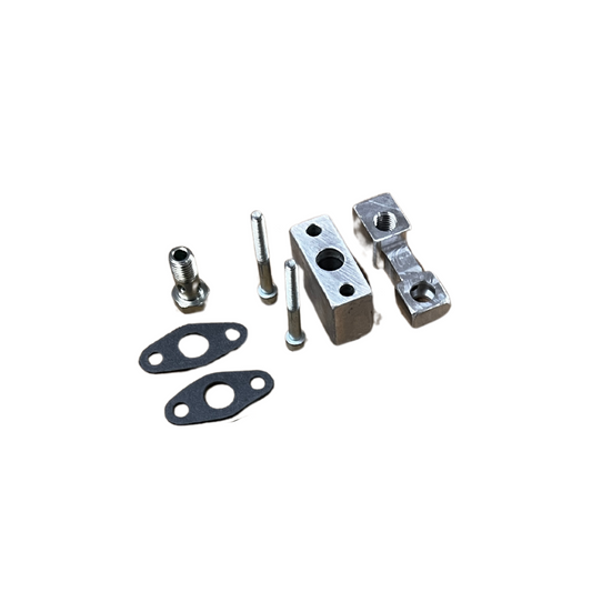 TD04/Garrett GT1446 Oil Hose Spacer Kit - Abarth Tuning