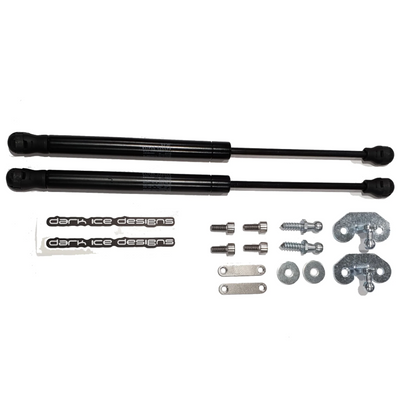 Dark Ice Designs Abarth 500 / 595 / 695 & Fiat 500 Bonnet Gas Strut Kit - Abarth Tuning