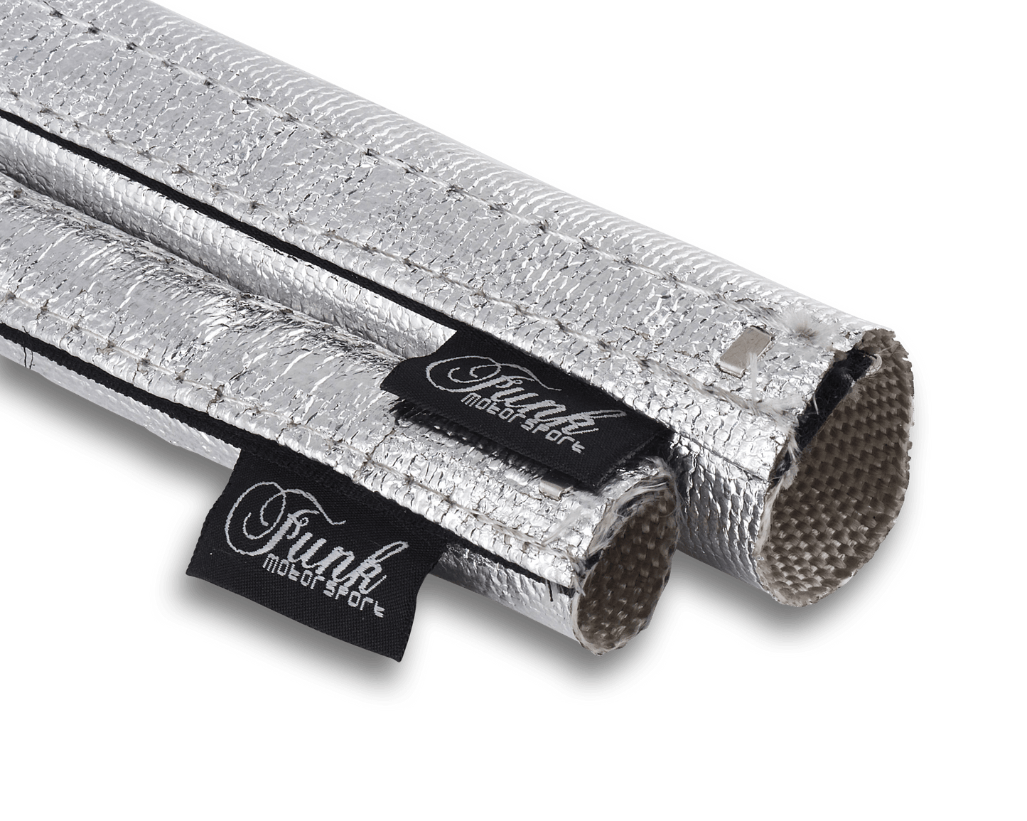Funk Motorsport Silver Velcro Heat Sleeving - Abarth Tuning