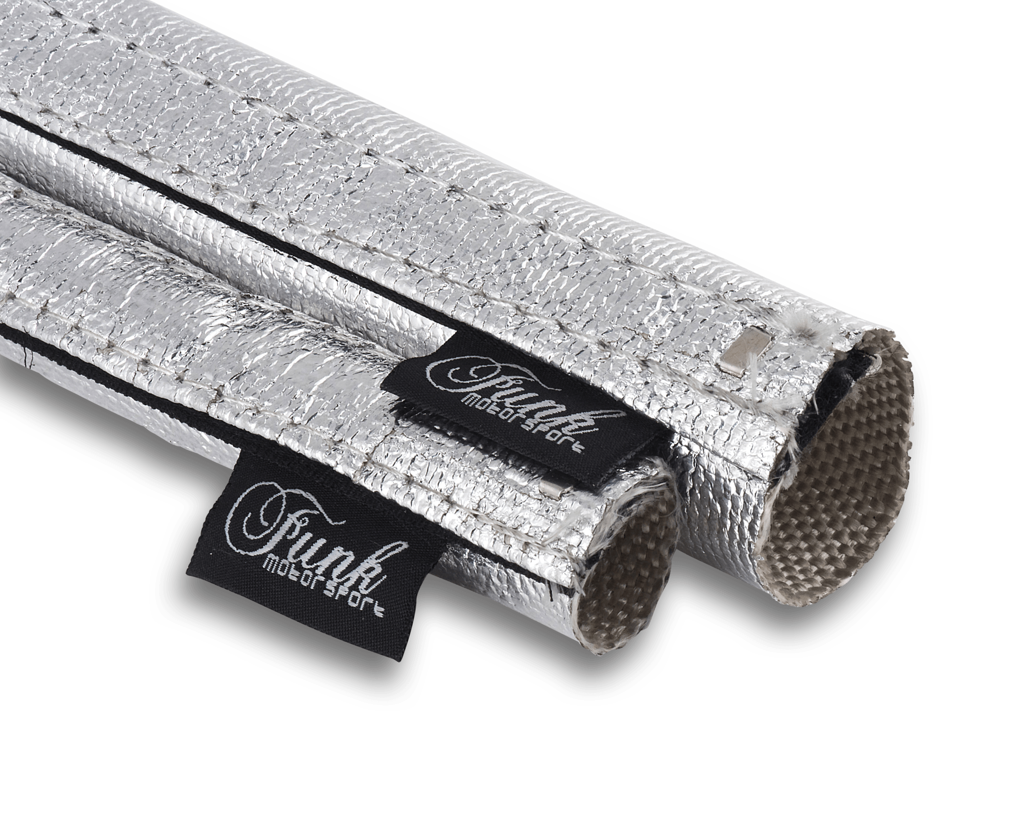 Funk Motorsport Silver Velcro Heat Sleeving - Abarth Tuning