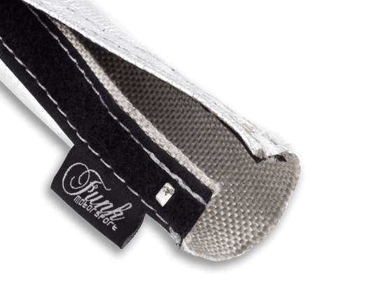Funk Motorsport Silver Velcro Heat Sleeving - Abarth Tuning