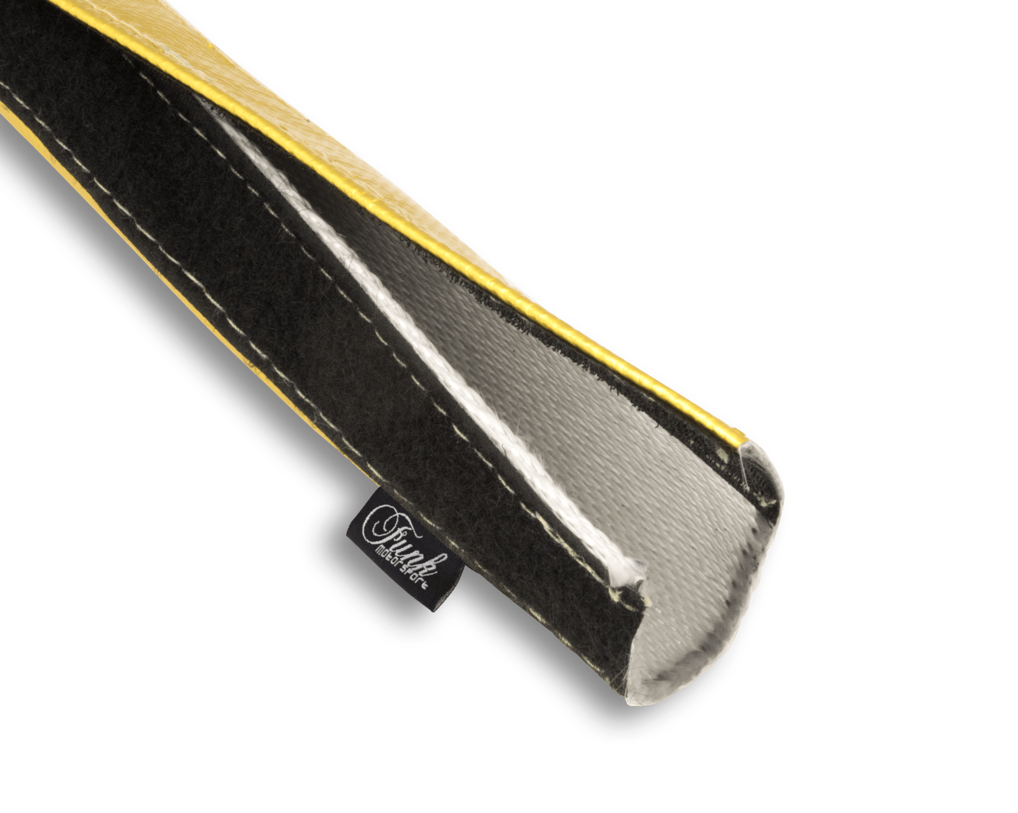 Funk Motorsport Gold Velcro Heat Sleeving - Abarth Tuning