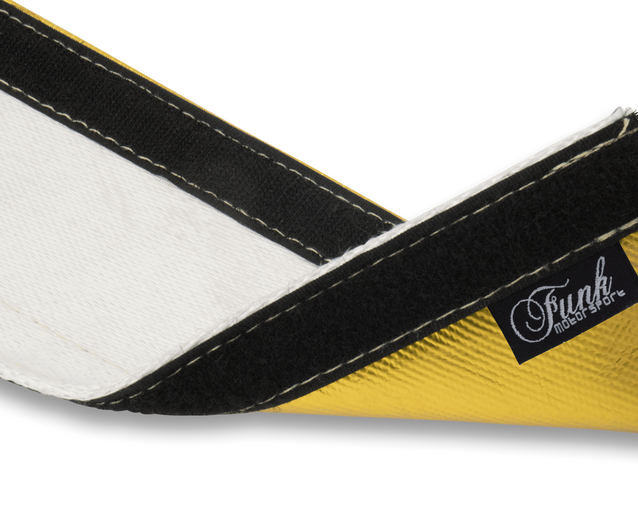 Funk Motorsport Gold Velcro Heat Sleeving - Abarth Tuning